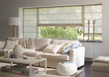 Estor plegable col.lecci ROMAN SHADES de  GRADULUX a L'Encert - Barcelona